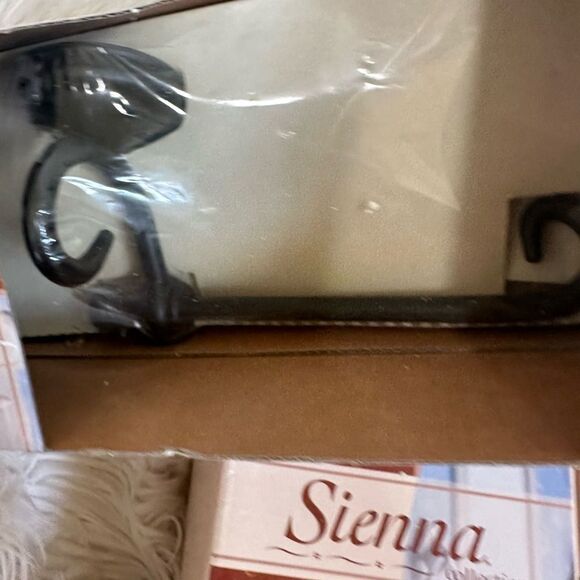 Sienna Collection by Inspirations Bathroom Hardware Accessories Set Black - Picture 15 of 15